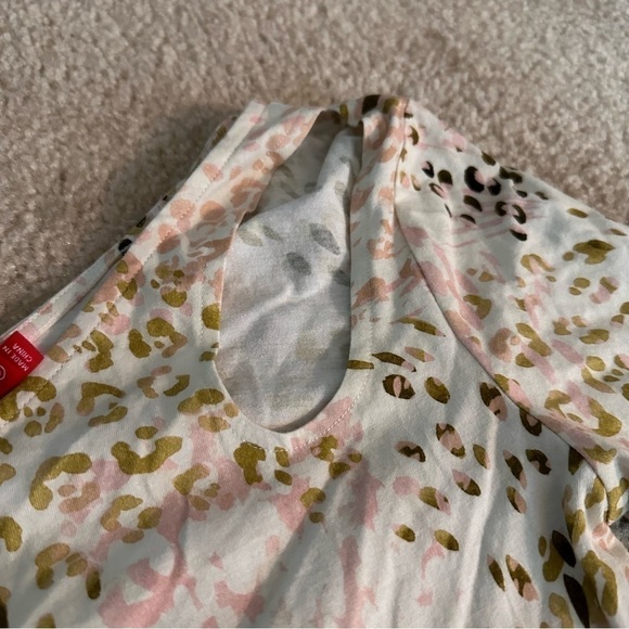NWT N:Philanthropy Abstract Animal Print One Sleeved Top! - Picture 3 of 9